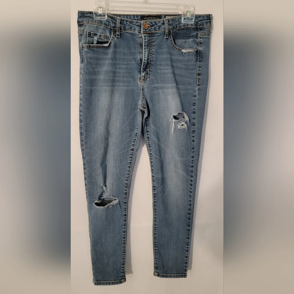 Aeropostale Designed In NYC High Waisted Ankle Jegging Size 12R - Picture 1 of 12